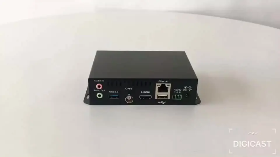 Супер сентябрь мини 4K H.265/HEVC многоадресный потоковый сервер IPTV декодер RTMP спутниковый декодер