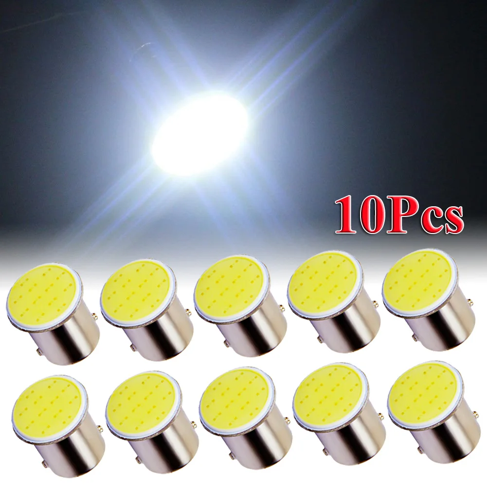 SUHU 10 шт белая 1156 BA15S P21W светодиодная автомобильная лампа 1156 COB 12 SMD 12 В Светодиодная лампа автомобильный сигнал задний поворот тормоз стояноч... (art.: 3920bc0103ec1) - 3920bc0103ec1