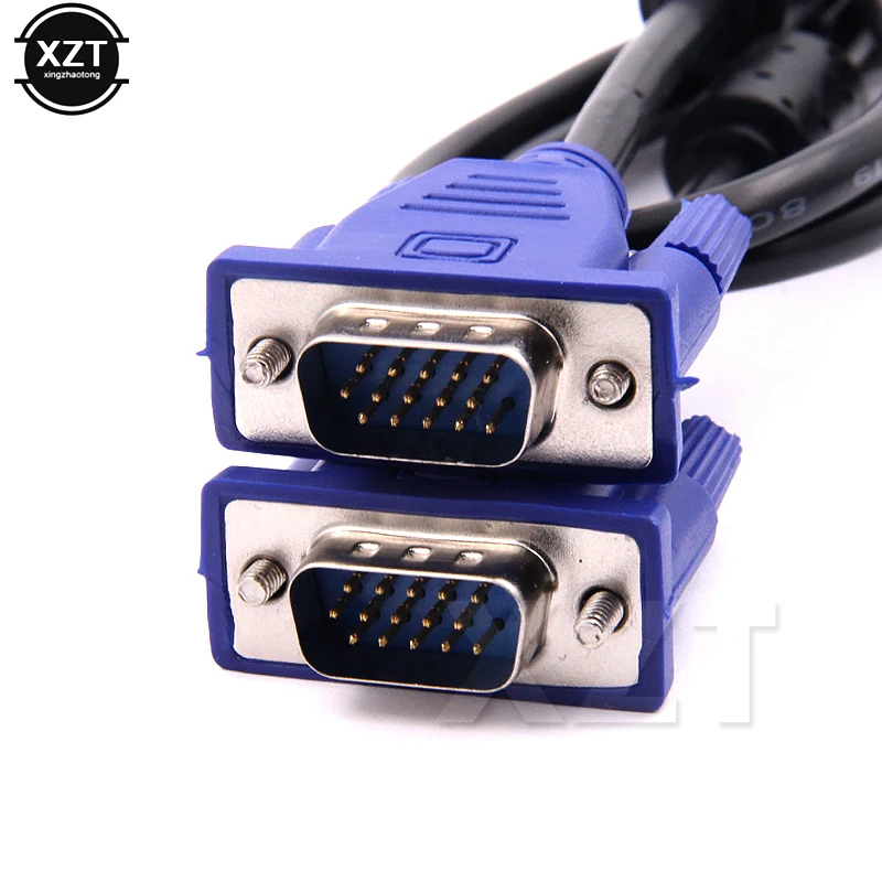 Новинка 1 шт. 1,3 м компьютерный монитор VGA-VGA кабель с HDB15 штекер-штекер HDB15 штекер для ПК