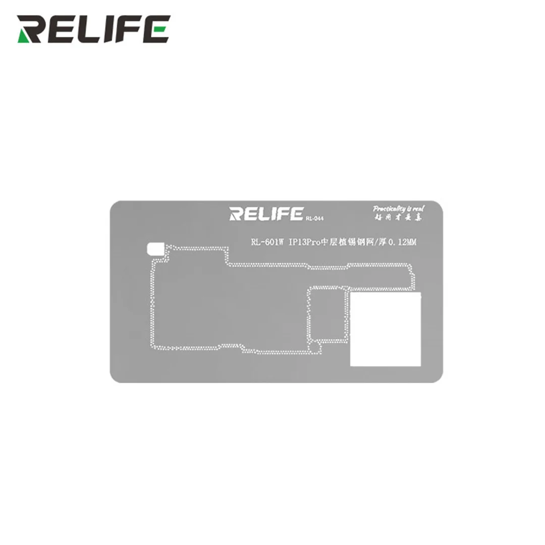 Фото Оловянная посадочная платформа Relife RL-601W A15 4 в 1 для среднего слоя, ремонт для iP13/13mini/13Pro/13Pro Max №5