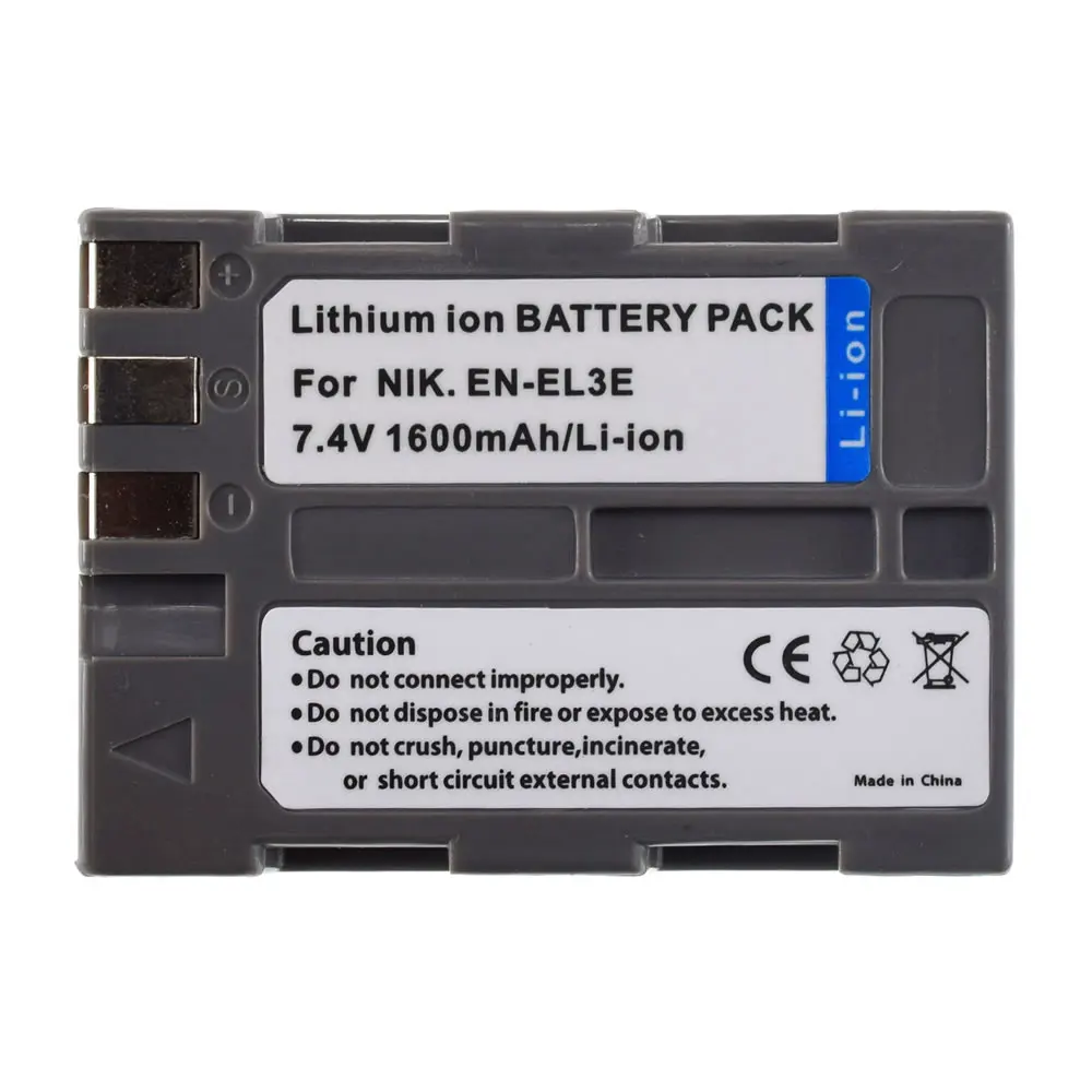 1 аккумулятор EN-EL3E ENEL3E EN EL3E + тонкое зарядное устройство для Nikon D80 D70 D100 D200 D300s (art.: 3920cc9ee3d70) - 3920cc9ee3d70