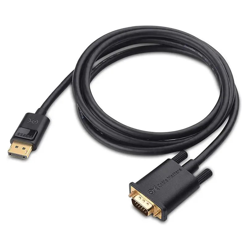 Кабель DisplayPort-VGA (кабель DP-VGA) 6 футов
