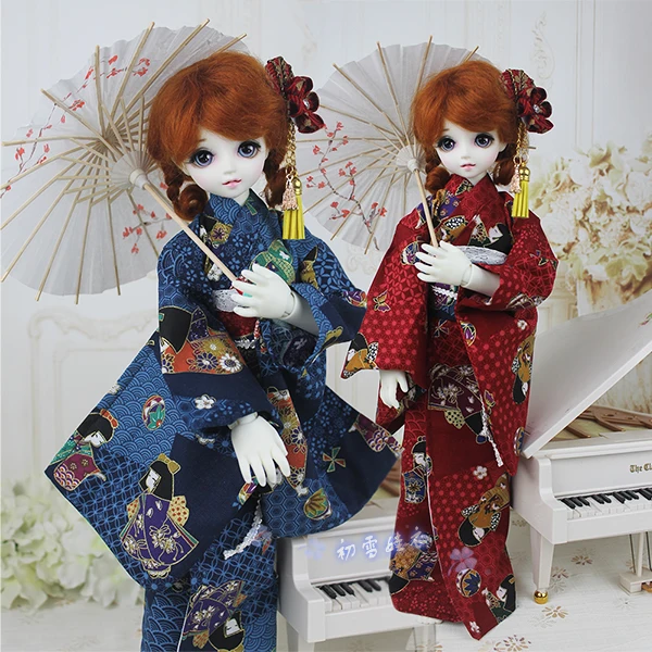1/6 1/4 1/3 BJD японское кимоно юката наряд для BJD/SD YOSD MSD SD13 аксессуары для одежды для девочек не входят куклы и другие E2500