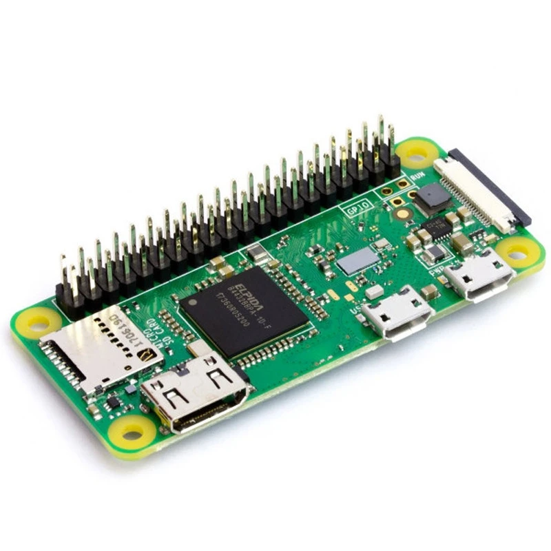 Для Raspberry Pi Zero WH сварочная пайка 40Pin GPIO Header 512M RAM Встроенный Wi-Fi и Bluetooth Pi Zero Pi 0