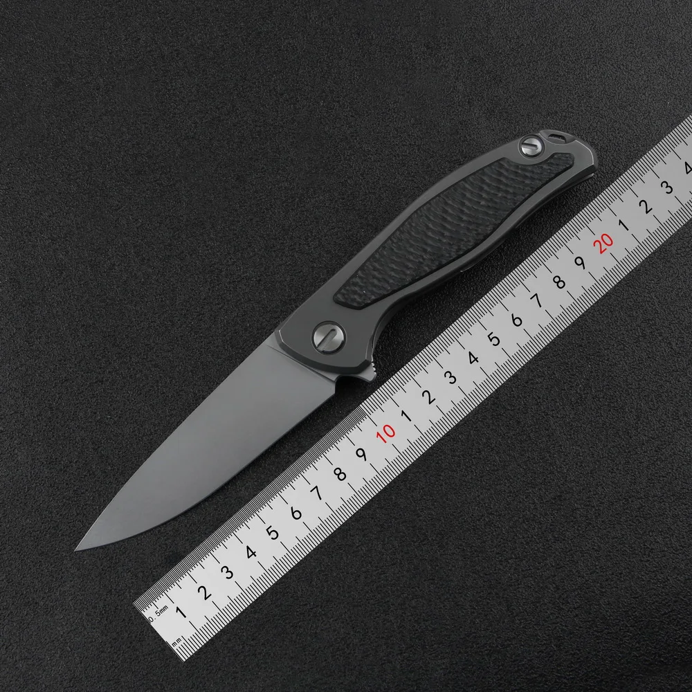 Складной нож Green Thorn F95 K110, титановая рукоятка TC4, карманный нож для кемпинга, охоты, фруктов, EDC инструменты