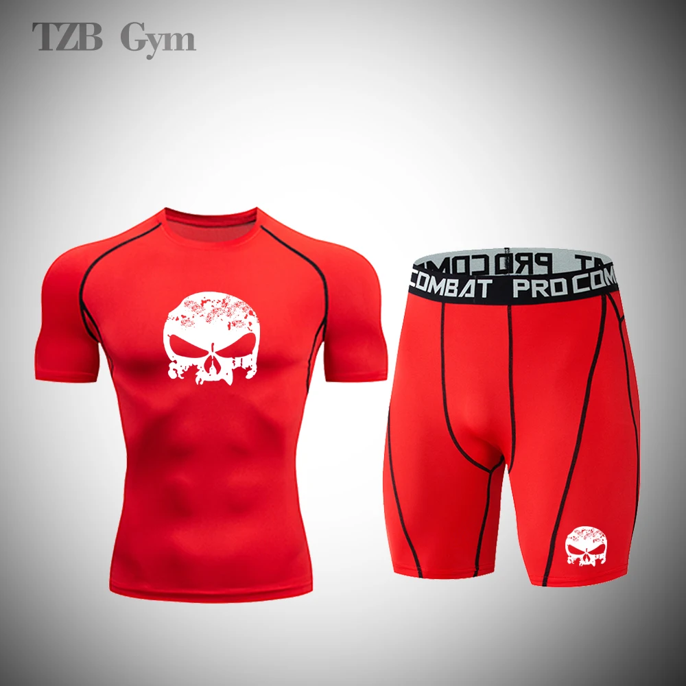 Мужской спортивный костюм MMA Rashguard, осенне-зимняя футболка для тренировок на открытом воздухе, шорты, шорты, мужские шорты для тенниса, кемпинга