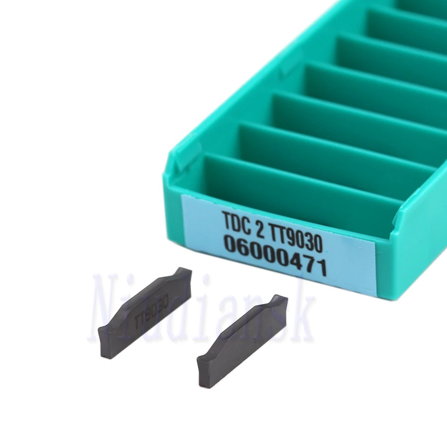 Твердосплавные пластины для токарного станка TDC2 TT9030 TDC3 TT9030 TDC4 TT9030, токарные инструменты для канавок, токарный инструмент для резки из нержавеющей стали