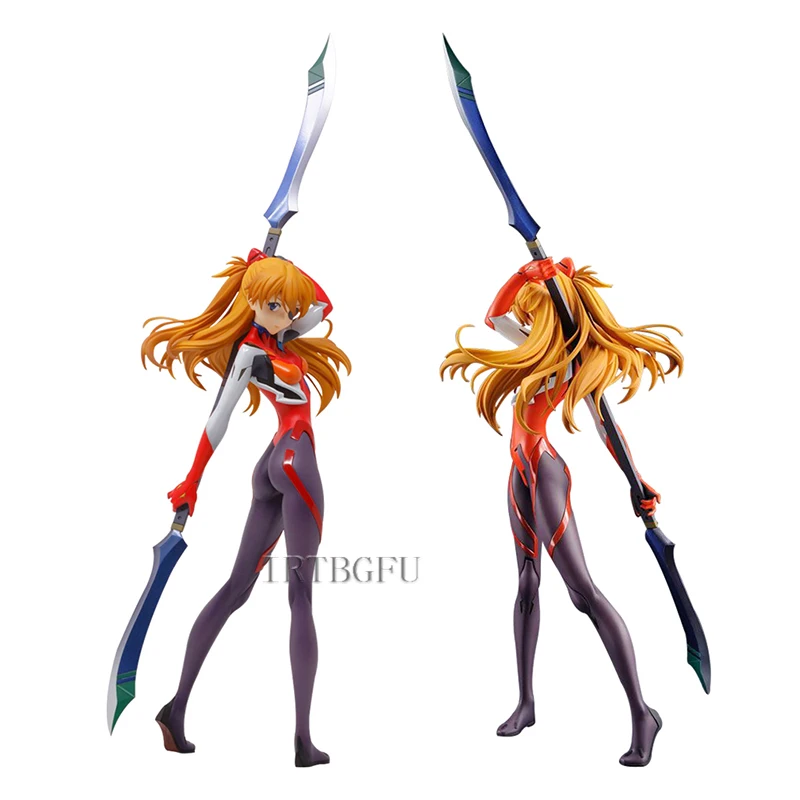Эва Q Souryuu Asuka Langley боевой костюм аниме фигурка девушка Коллекция ПВХ экшн-фигурка настольная модель игрушки куклы Подарки
