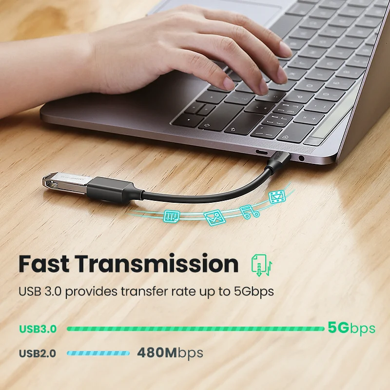 Фото Кабель USB C OTG, Суперскоростной переходник с Type C на USB 3,0, адаптер otg типа c для Samsung Galaxy S20, Xiaomi, Huawei P30 №3