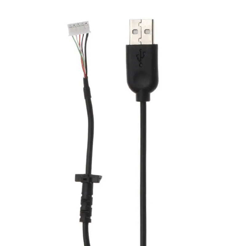 Фото Сменный Прочный USB-кабель для мыши QX2B, проводной кабель для мыши logitech G102 G PRO №5