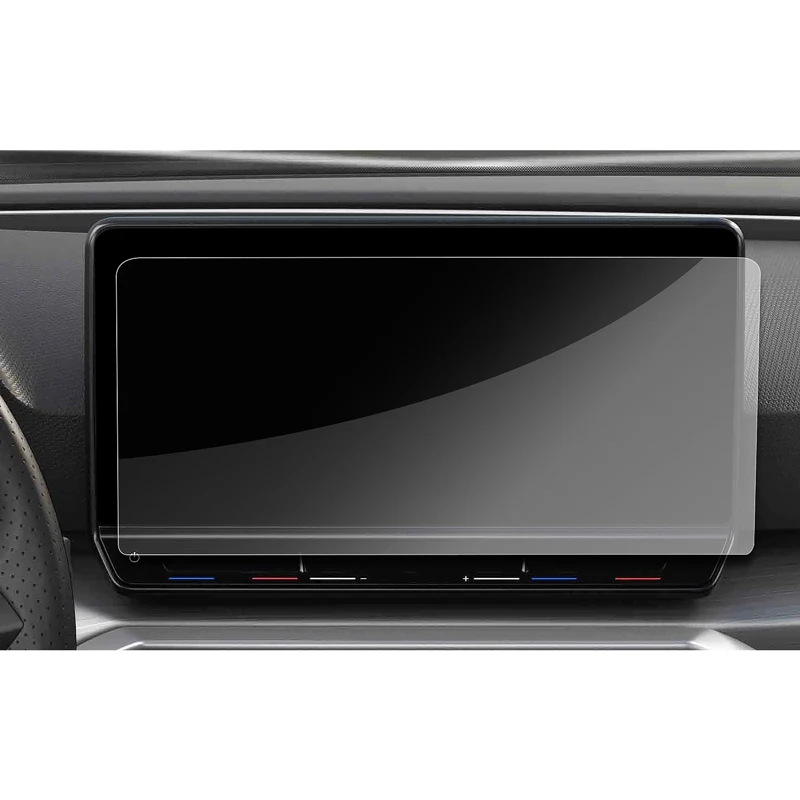 Для Leon MK4 2020 10-дюймовый автомобильный GPS-навигатор с сенсорным экраном, защитная пленка для экрана, аксессуары для интерьера автомобиля, пленка из закаленного стекла