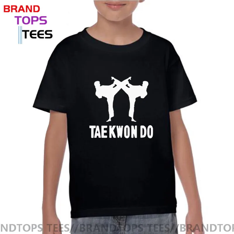 Детская футболка Tae Kwon Do Taekwondo для мальчиков, футболка для боевых искусств, детская футболка для подростков, кунг-фу, Tae Kwon Do, тхэквондо