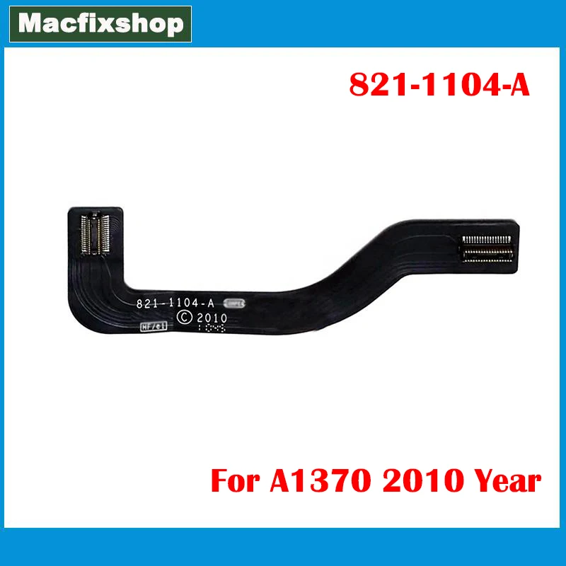 2010 A1370 USB-кабель аудиоплаты питания 821-1104-A для Macbook Air 11-дюймовый A1370 USB-кабель питания ввода-вывода DC-IN Jack Аудио плата Гибкий кабель