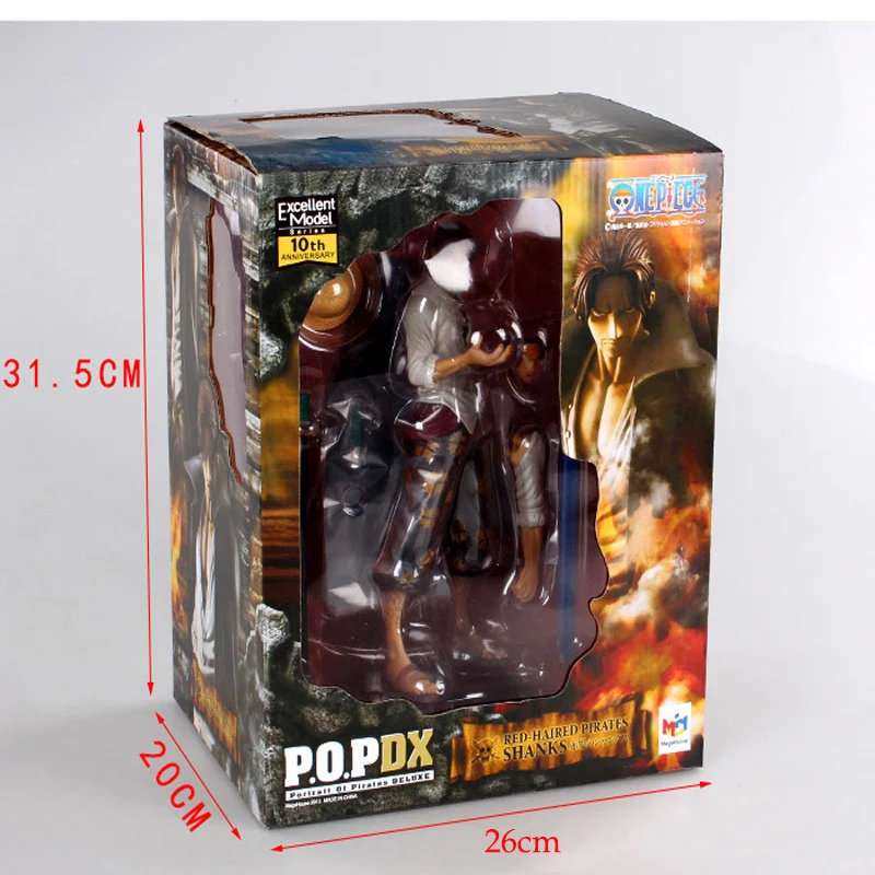 Фигурка героя Аниме One Piece, 25 см, отличные персонажи, рыжие хвостовики, Классическая Коллекционная модель, игрушки, куклы, подарки (art.: 3920b7a7cfd08) - 3920b7a7cfd08