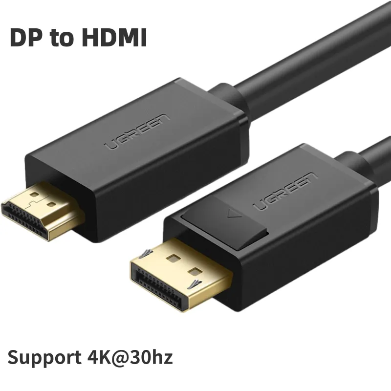 DP к HDMI-совместимый 4K 1080P кабель для порта дисплея ПК ТВ Мини проектор телевизионный монитор проектор для мини ПК