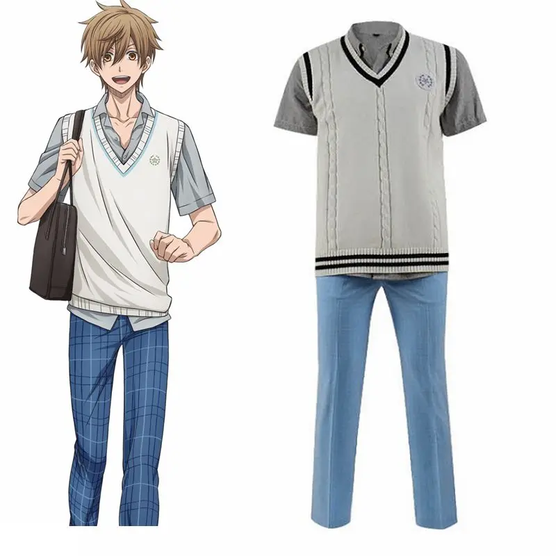Аниме Cos Dakaretai Otoko 1-i ni Odosarete Imasu. Костюмы для косплея RYO NARUMIYA, повседневные Костюмы, Индивидуальный размер