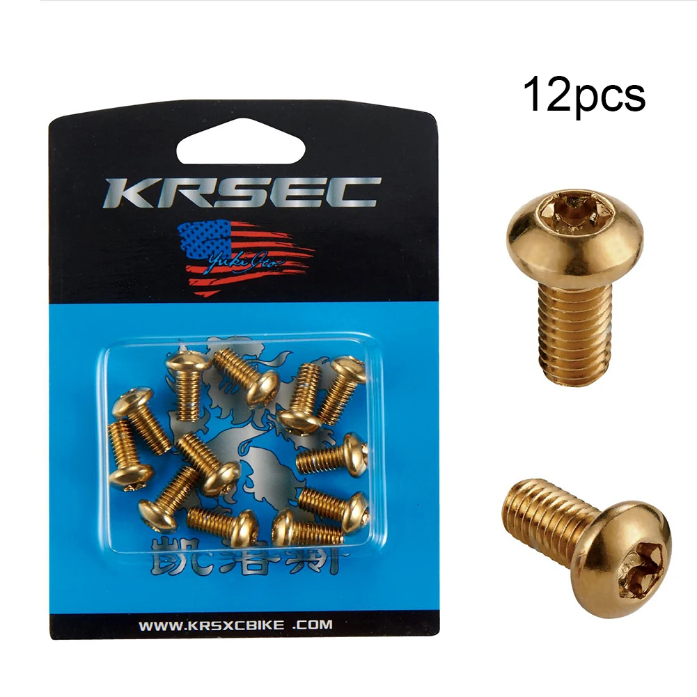 Велосипедный дисковый тормозной ротор M5x10mm T25 12 шт. в коробке MTB высокое качество