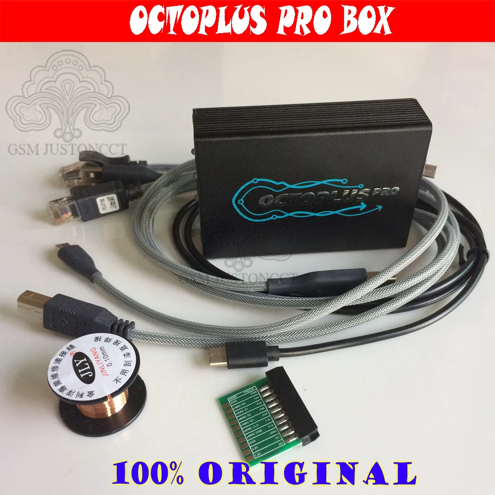 Octoplus Pro Box with 8 in 1 Cable/Adapter Set (Activated for LG + frp active + eMMC/JTAG)