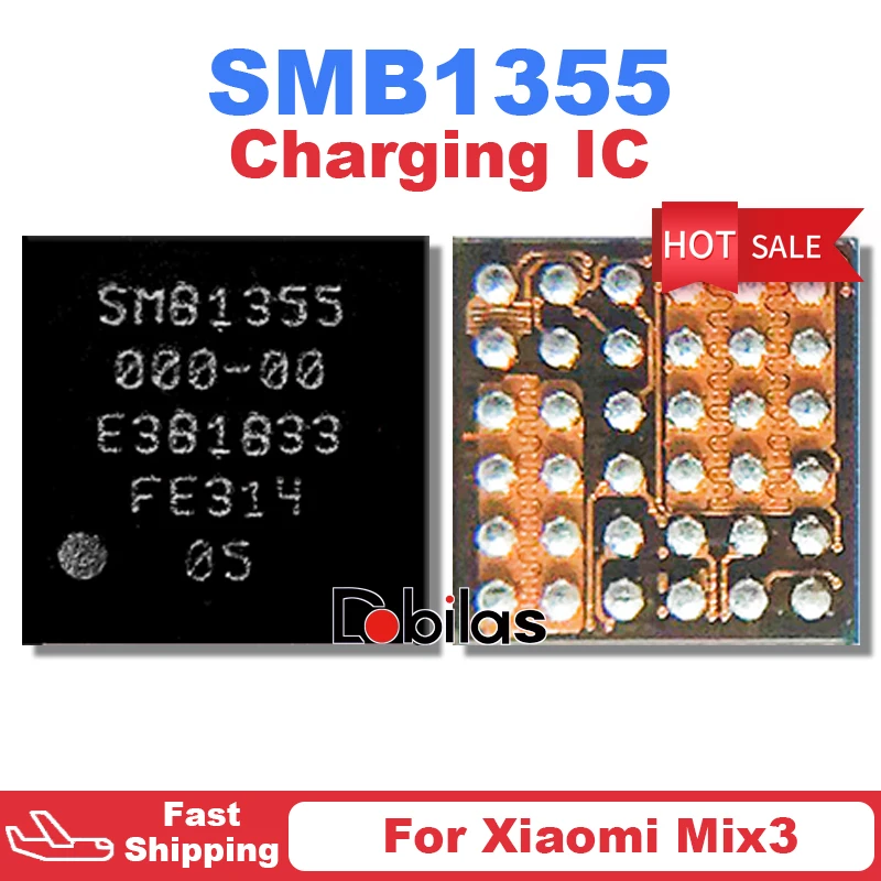 10 шт./лот SMB1355 для Xiaomi Mix3 MIX 3 USB зарядка IC BGA зарядное устройство IC запасные части чип