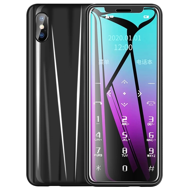 Мини-Карточный телефон I8, Портативный Ультратонкий маленький, без сети, для студентов, бросить в Интернет, подключение, резервный сотовый те...