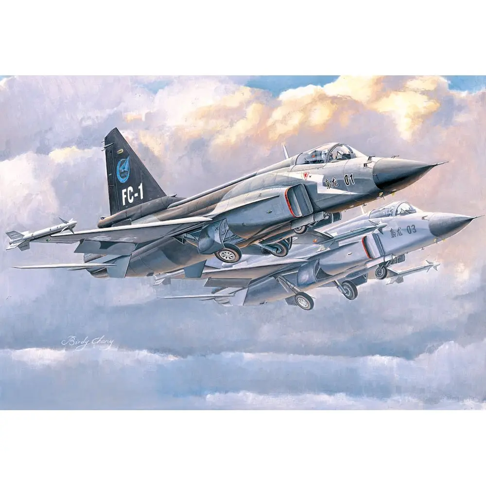 Trumpeter 01658 Китайский прототип FC-1 01 и 03 — набор масштабной модели