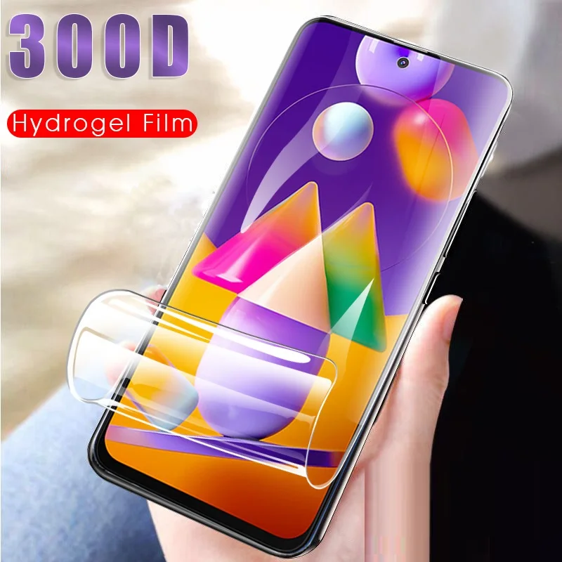 Гидрогелевая пленка для Samsung A7 2018 A750 A6 A8 Plus, Защитная пленка для телефона Galaxy A9 Star Lite Pro, не стекло