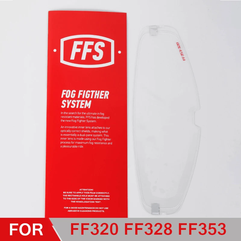 Оригинальный козырек для шлема LS2 FF353, прозрачная противотуманная нашивка, подходит для линз шлема ls2 ff328 ff800 ff320, противотуманная пленка