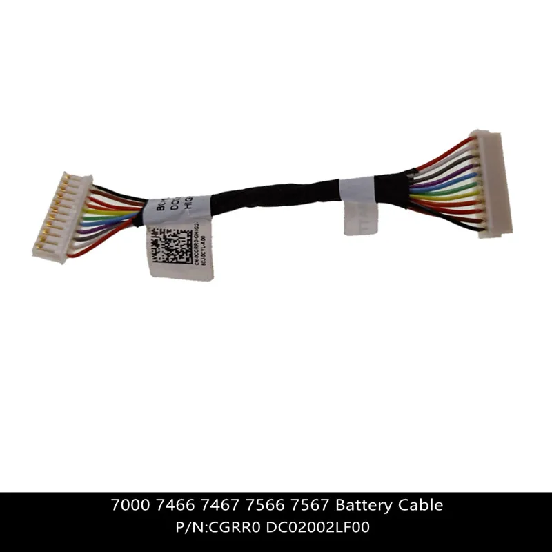 Новинка, кабель для аккумулятора Dell 7000 7466 7467 7566 7567, кабель только для 0CGRR0 CGRR0 DC02002LF00 с гарантией 1 год