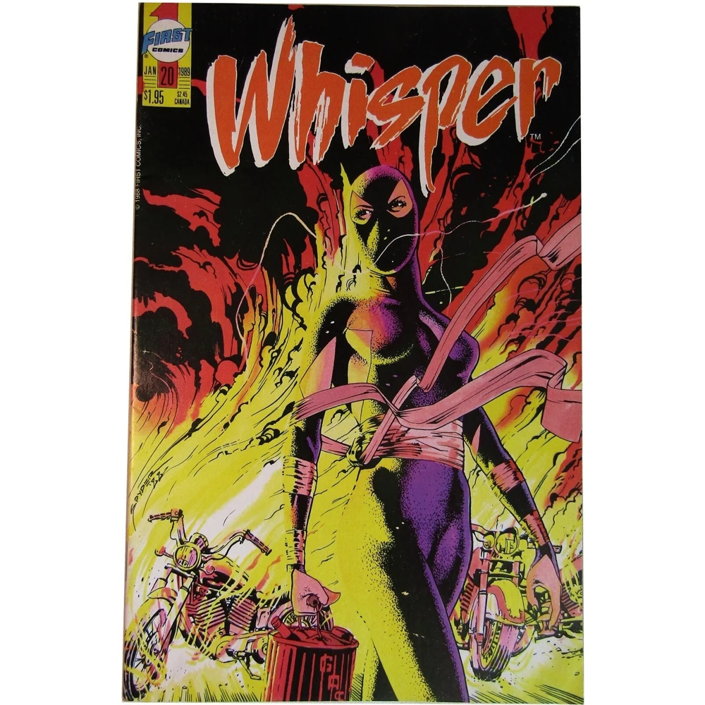 Whisper Vol.2 №20. США Январь 1989. Оригинальный комикс на английском языке