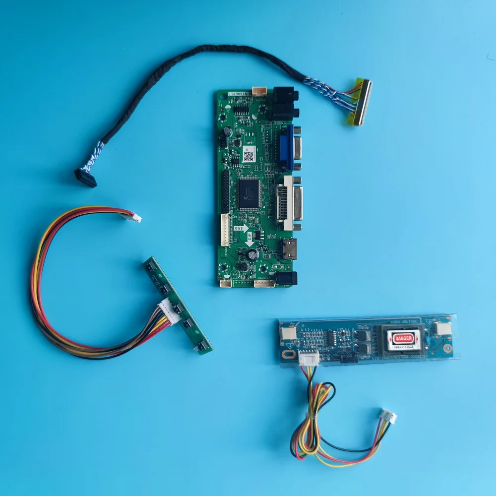 M.NT68676 Плата контроллера HDMI-совместимая VGA DVI для LTN154XB-L01 1280X800 ЖК-панель Экран монитора 15,4 дюйма DIY