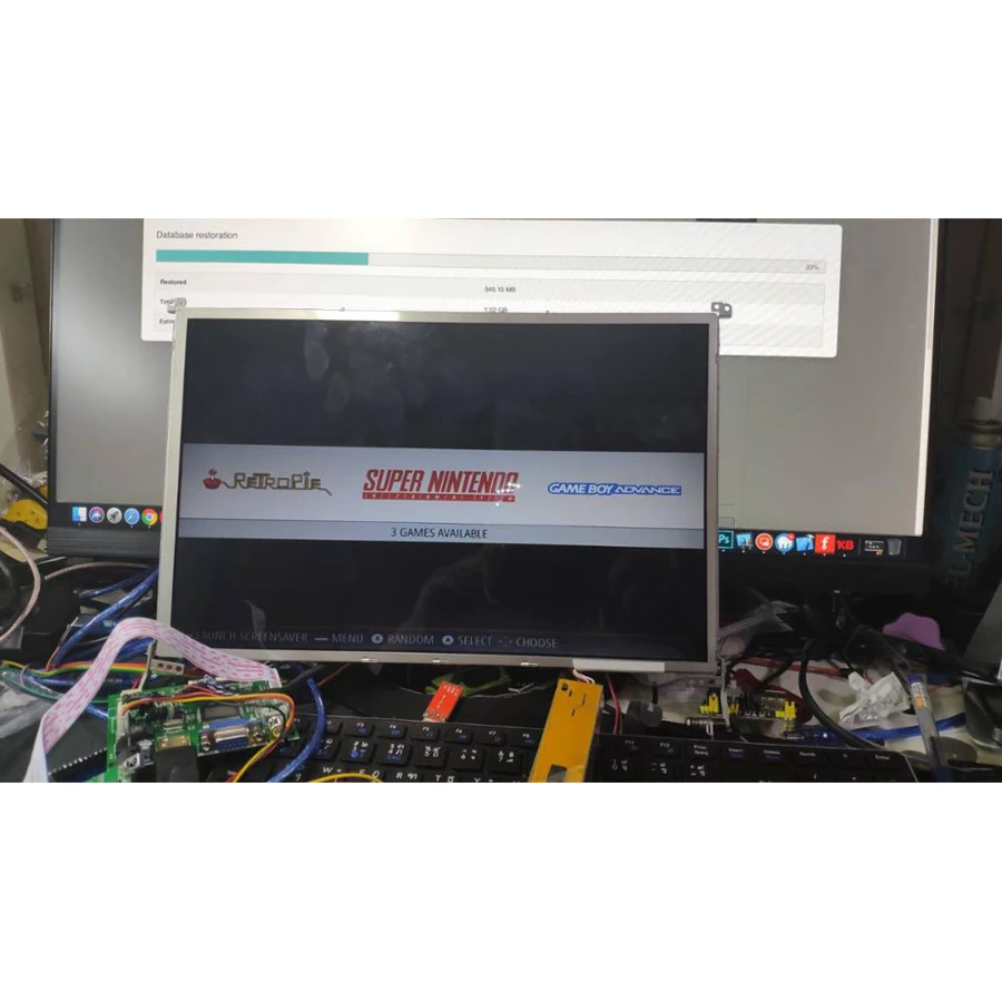 Комплект платы контроллера для панели дисплея 2AV, 12,1 дюйма, HT12X12-100HT12X21, 1024 × 768, рабочий, совместимый с HDMI, ЖК-экран VGA, дистанционное управление, 20 контактов (art.: 3920b7a67a8ba) - 3920b7a67a8ba