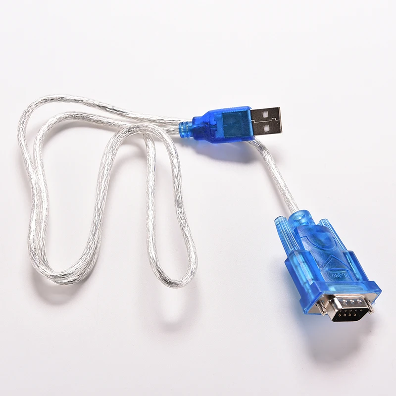 1 шт., USB 2,0 к RS232 COM-порту, Последовательный КПК, 9-контактный кабель DB9, кабель «штырь-штырь», м/м, адаптер для ПК, КПК, GPS, 80 см, Прямая поставка