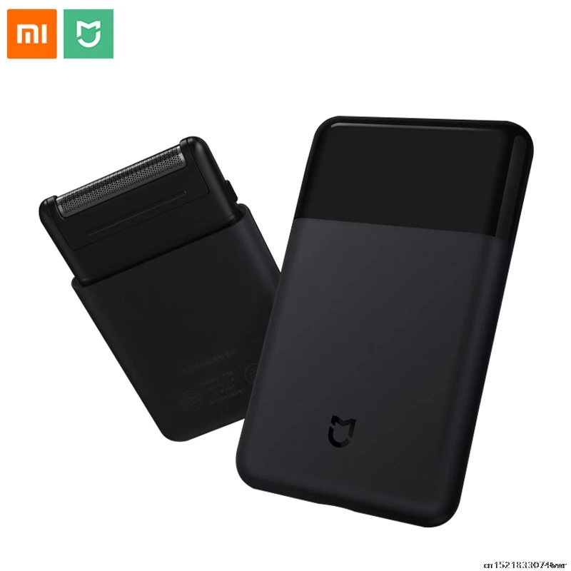 Портативная электрическая бритва Xiaomi Mijia Mini, металлический корпус, USB Type-C, японская стальная режущая головка, большой аккумулятор для лица