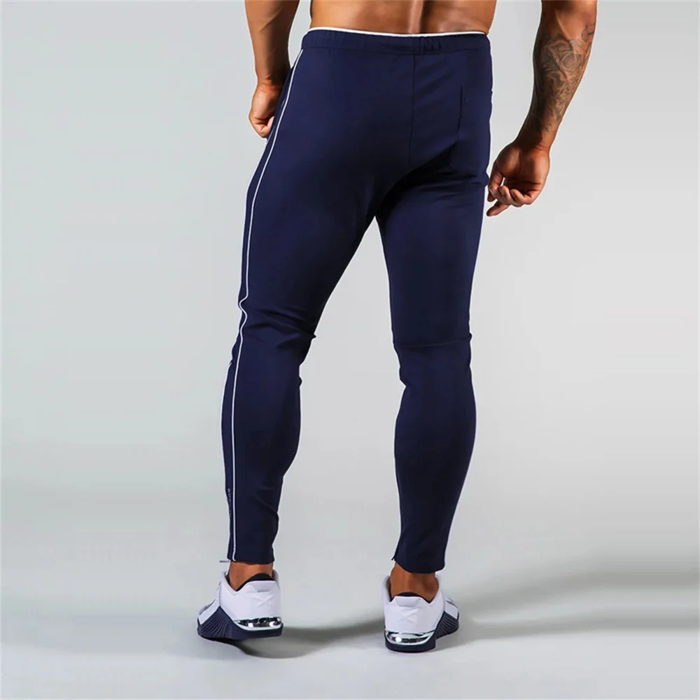 Фото SMVP Celana Katun Kasual Musim Gugur Celana Olahraga Pria Celana Olahraga Lari Celana Panjang Olahraga Latihan Kebugaran Gym №2