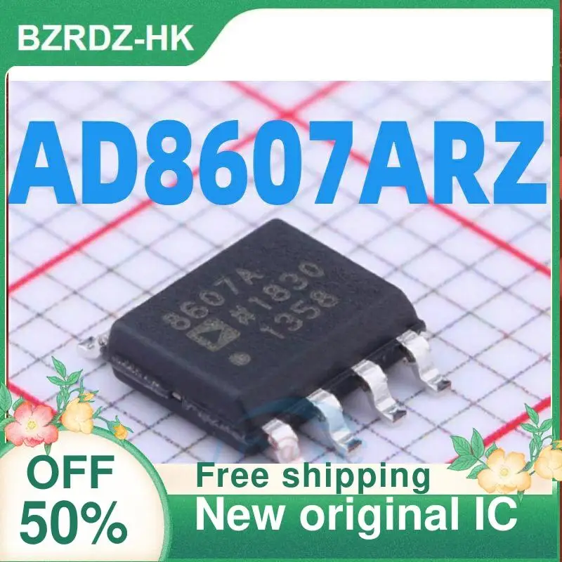 Новая оригинальная электронная сигарета AD8607ARZ 8607A AD8607ARZ-REEL7 SOP8, 1 шт.
