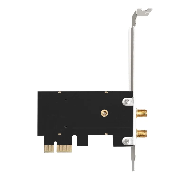 Фото Cioswi Dual Dand беспроводная сетевая карта PCI Express слот USB WiFi удлинитель Беспроводная высокая скорость 2 * 5dbi стабильные антенны с высоким коэффицие... №3
