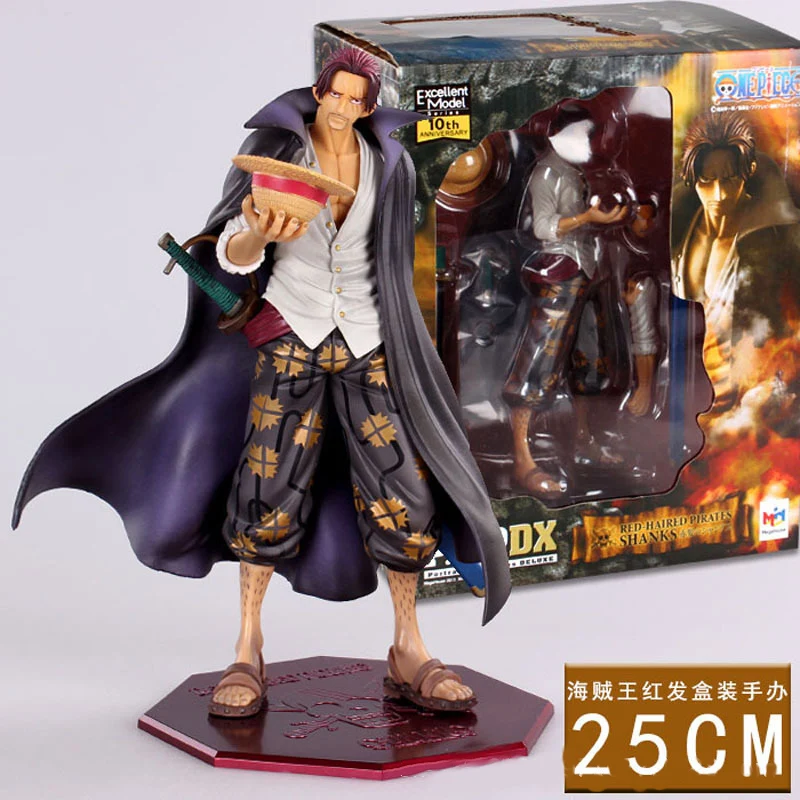 Фото Фигурка героя Аниме One Piece, 25 см, отличные персонажи, рыжие хвостовики, Классическая Коллекционная модель, игрушки, куклы, подарки №2