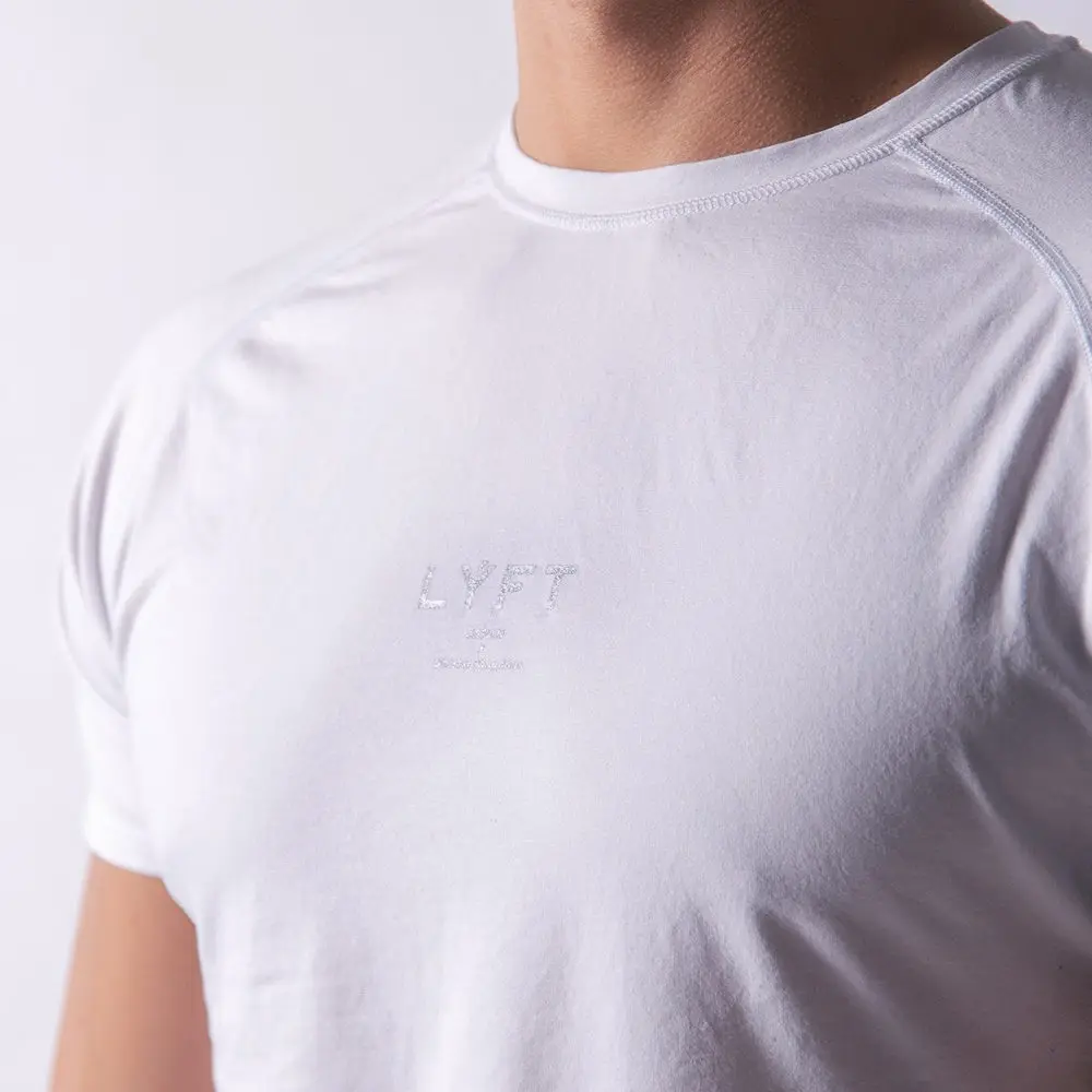 Фото Kaus Lengan Pendek Kasual mals Kaus Katun Fitness Gym Pria Atasan Kaus скинни латибинара Pria Pakaian Fashion Musim Panas №4