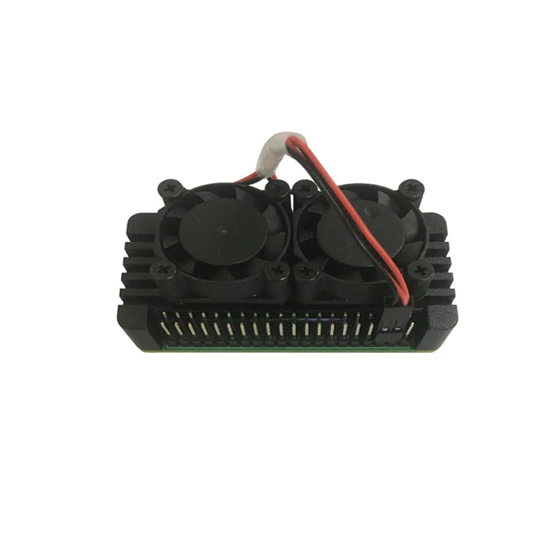 Алюминиевый Чехол для Raspberry Pi Zero 2 W PI0 2 W с радиатором и двумя вентиляторами (art.: 3920ba57372be) - 3920ba57372be