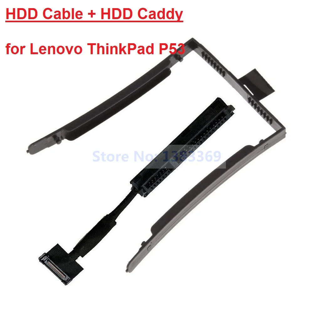Фото Сменный соединительный кабель для жесткого диска HDD SSD, кронштейн Caddy, рамка, лоток для Lenovo ThinkPad P53 FP530 P/N DC02C00G010 02DM497 №3