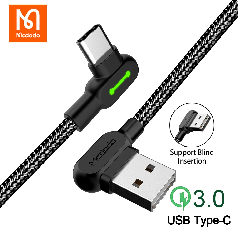 Зарядный кабель USB Type-C для Huawei Xiao mi 11 Pro Samsung S21, 3 А, QC 3,0