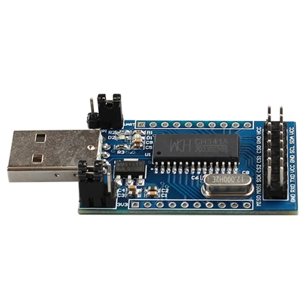 Модуль CH341A USB в UART IIC SPI TTL ISP EPP/MEM Конвертер параллельного порта
