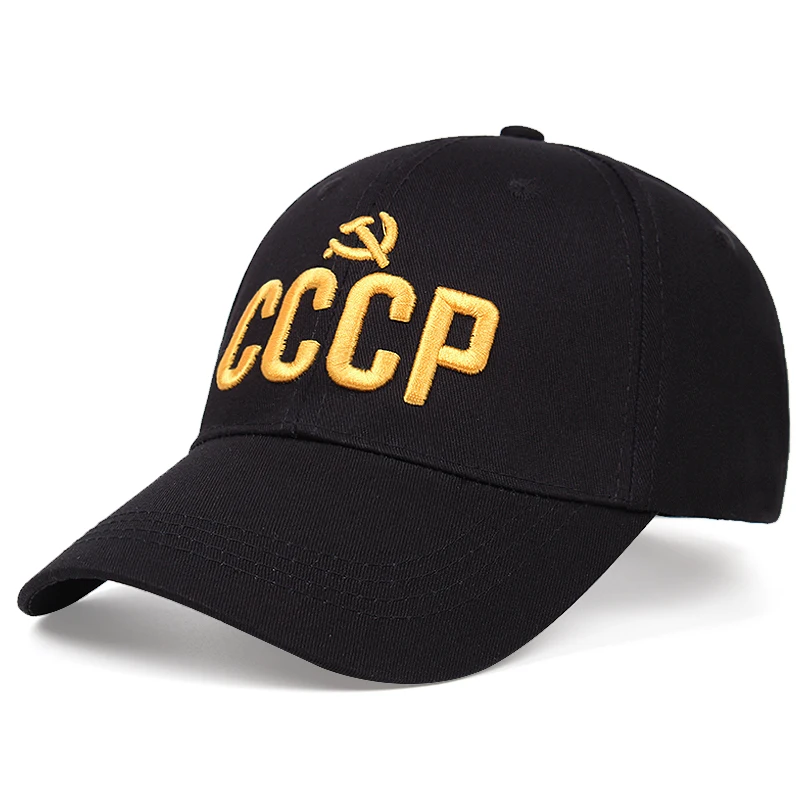 Бейсболка с вышивкой CCCP, мужская Кепка с логотипом России, модная солнцезащитная Кепка, кепка в стиле хип-хоп, женская кепка кепка женская кепка мужская бейсболка для мужчин бейсболка женская
