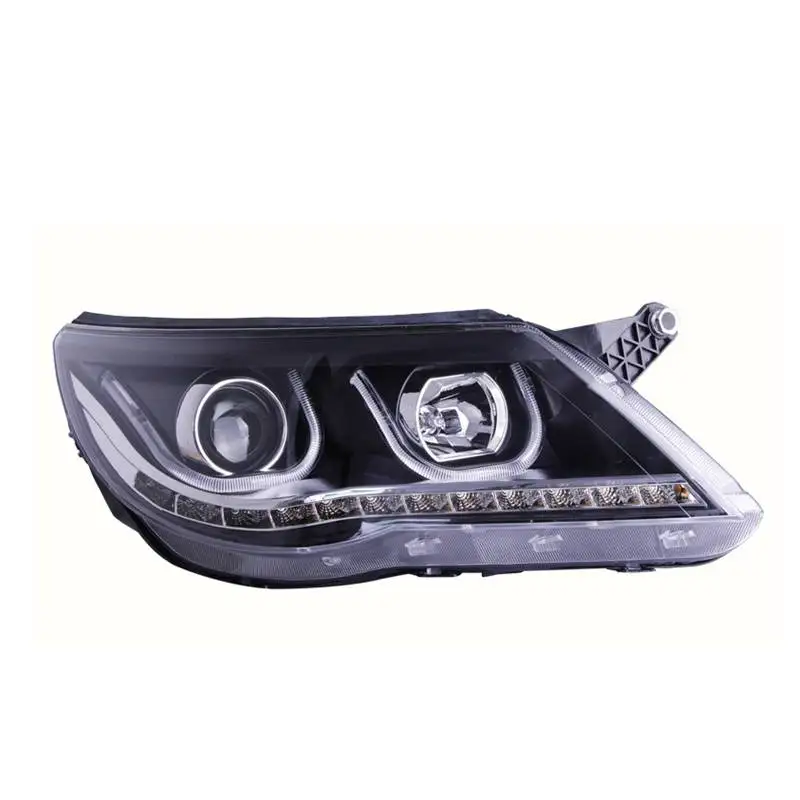 Стайлинг автомобиля для VW 2010-2013 Tiguan фары новый Tiguan LHeadlight DRL объектив двойной луч H7 HID ксеноновые автомобильные аксессуары (art.: 3920ca418621a) - 3920ca418621a