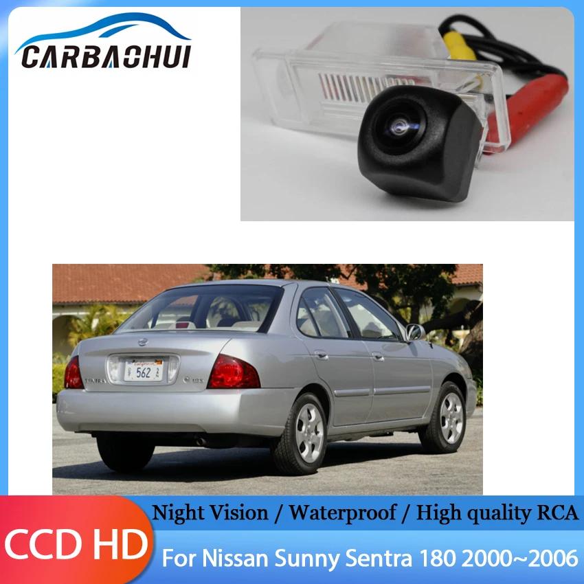 Автомобильная камера заднего вида HD ночного видения «рыбий глаз» Starlight для Nissan Sunny Sentra 180 2000 2001 2002 2003 2004 2005 2006