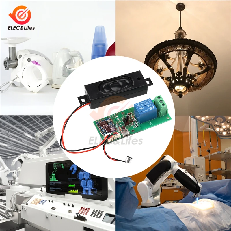 Фото HLK-V20 Модуль управления интеллектуальным распознаванием голоса IIC I2C UART SPI PWM Беспроводной интеллектуальный контроллер Свы пробуждения №4