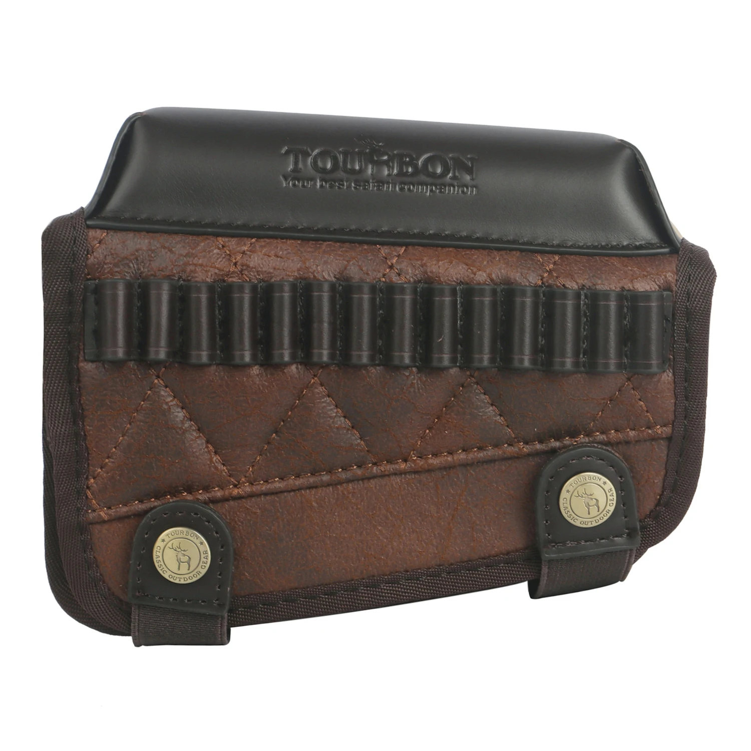 Фото Охотничья винтовка Tourbon Rimfire .22 LR/17 HMR Картриджи Держатель для пуль Подставка для щек Подставка для пистолета Ремень для винтовки с мягкой подкладкой (1 комплект) №4