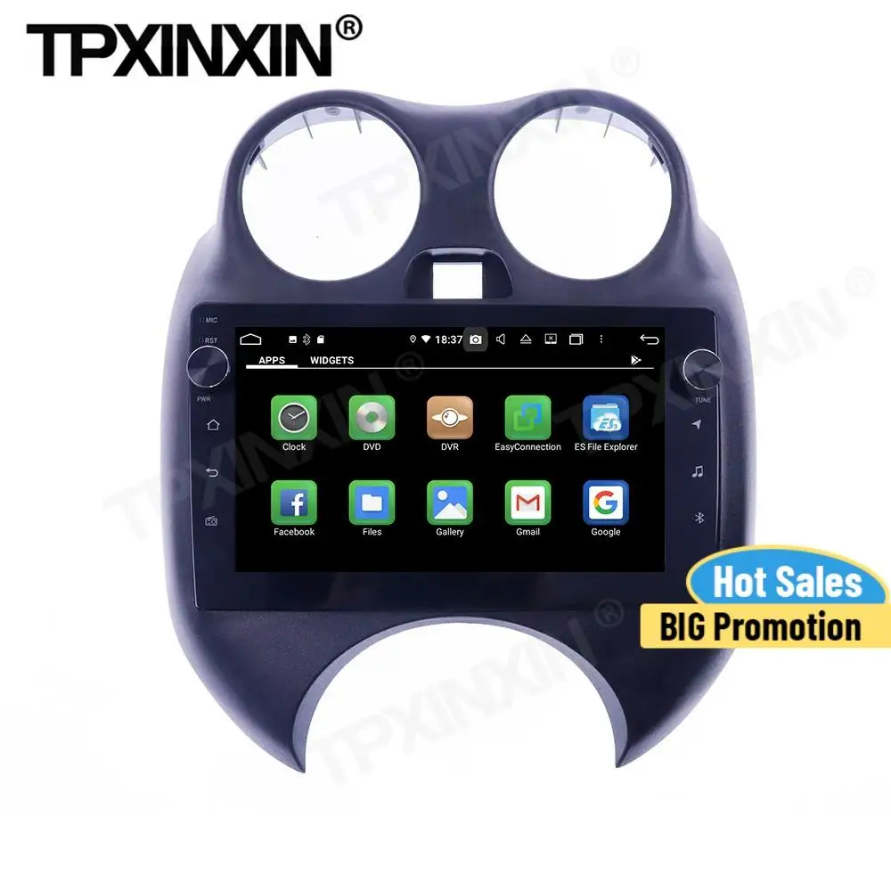 Автомагнитола Carplay 2 Din, стерео-контроллер, приемник Android для Nissan Macth 2012, 2013, 2014, 2015, IPS, GPS-плеер, автомобильное аудиоустройство
