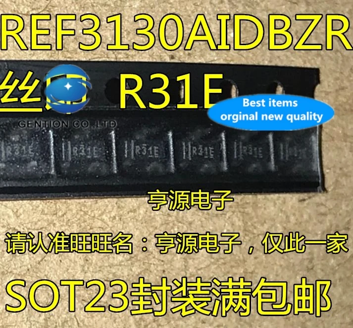 5 шт., REF3130AIDBZR, Φ напряжение, модель R31E, REF3130, SOT23-3 100% новый и оригинальный