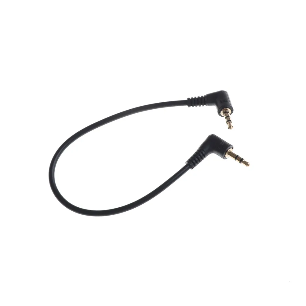 Фото Прямоугольный штекер 3,5 мм Klinke Stecker Auf Stecker Stereo Audio AUX Cable Für Auto AUX 90 Grad, ПВХ + металл №4